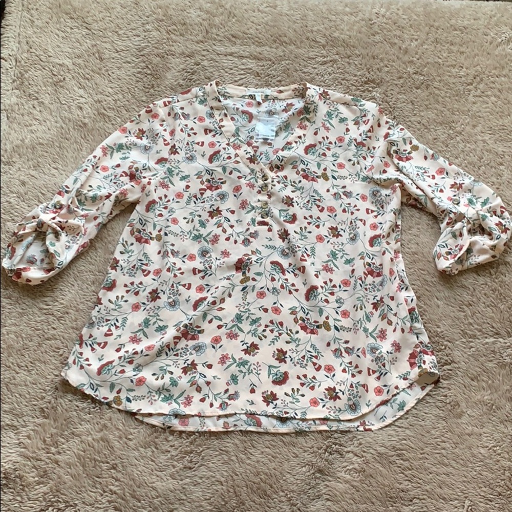 Maurices Floral Blouse